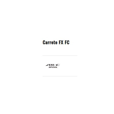 Carrete Shimano FX C3000 FC