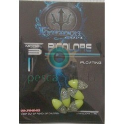 Perlas Flotantes Poseidon Gum Floating Amarillo-Plata Brillante