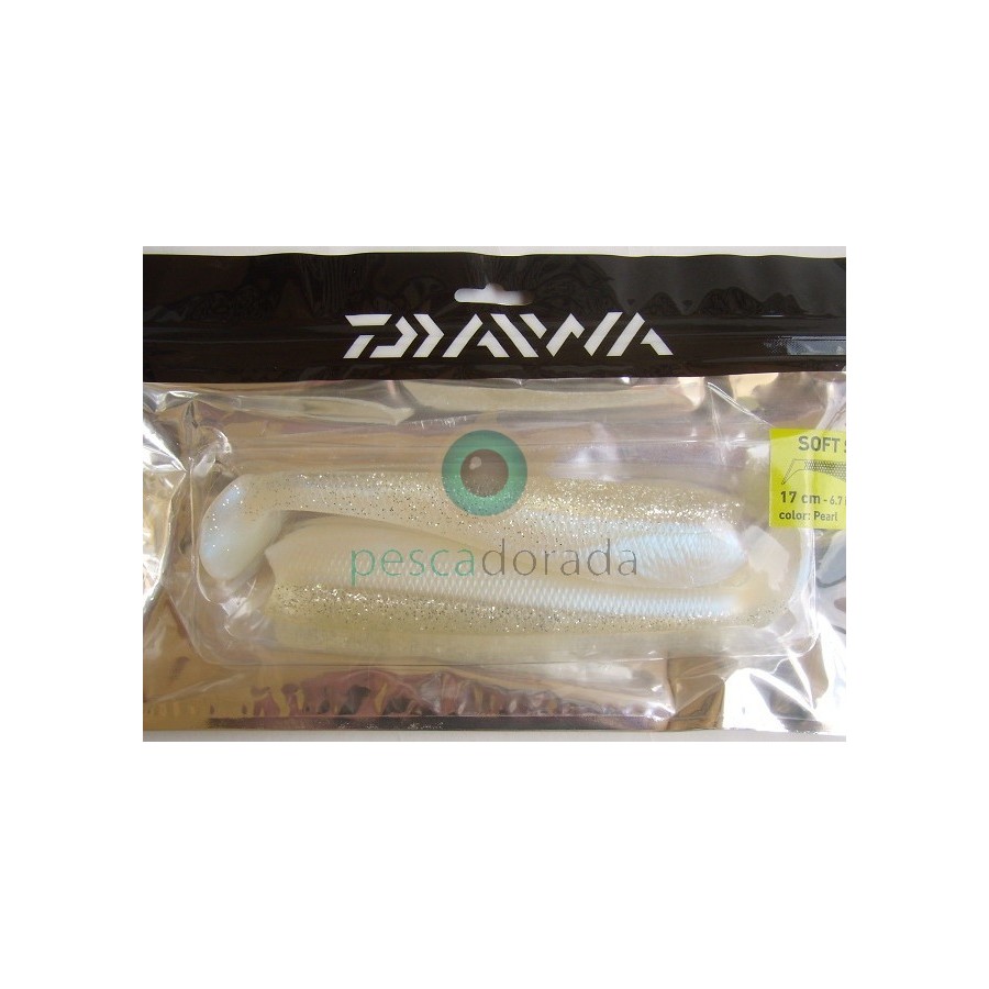 Daiwa SHOFT SHAD 17 cm Color Pearl