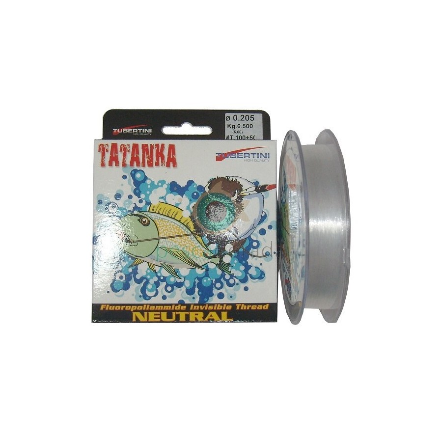 Tubertini Tatanka Filo Da Pesca 0.148 Mm (150 Mt) - Fluoropoliammide Alta Tenuta