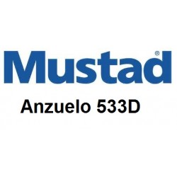 Anzuelo Mustad 533D (100 uds)