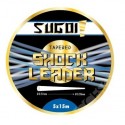 Sugoi Tapered Shock Leader 5x15m Tansparente