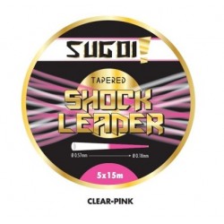 Sugoi Tapered Shock Leader 5x15m Bicolor