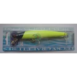 Lucky Craft Flash Minnow 130 MR color Black Head