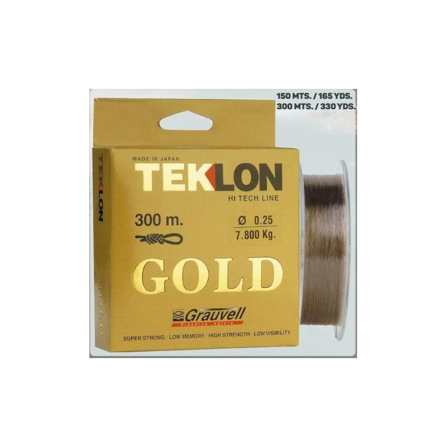 Grauvell Teklon Gold Monofilamento Hilo de pesca superficie