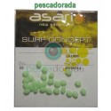 Perlitas Perforadas Fluorescentes Asari 3x4 mm