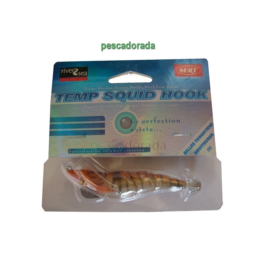 Jibionera SERT Temp Squid Hook 75 mm color 01