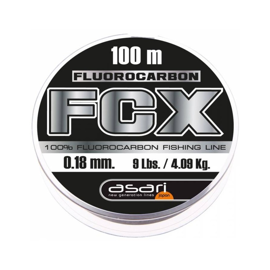 Asari FCX fluorocarbono 100 metros 